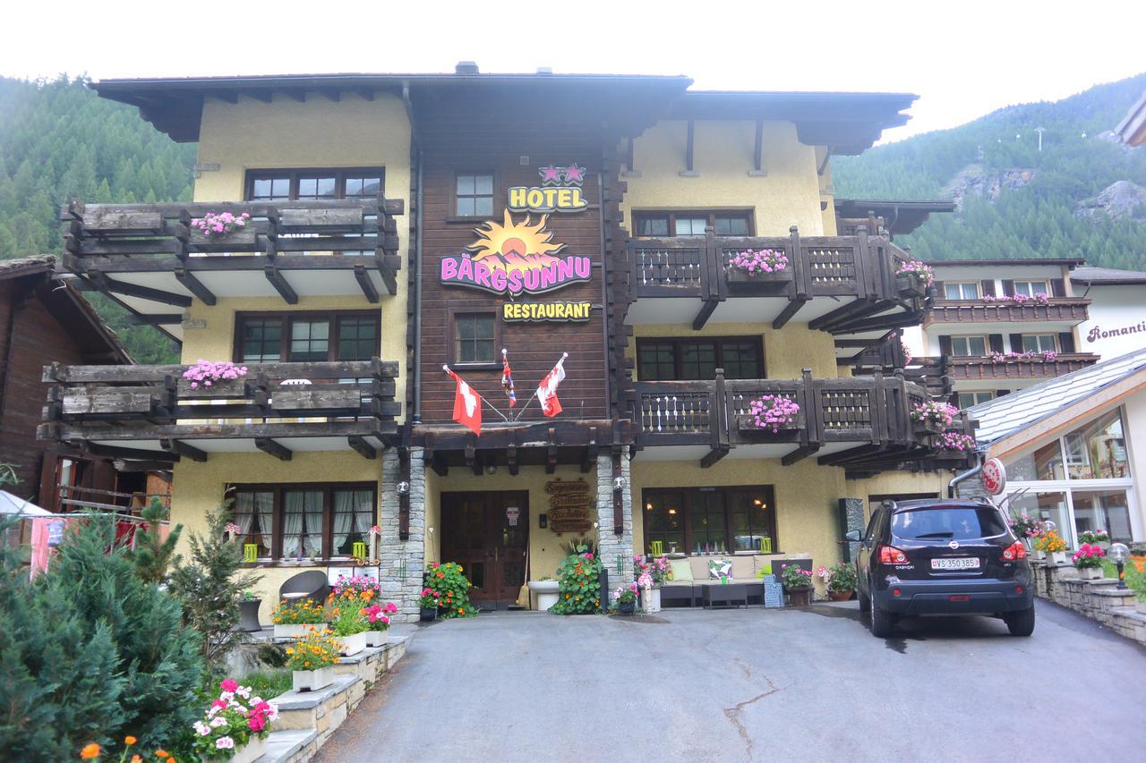Hotel Baergsunnu Saas-Grund Dış mekan fotoğraf